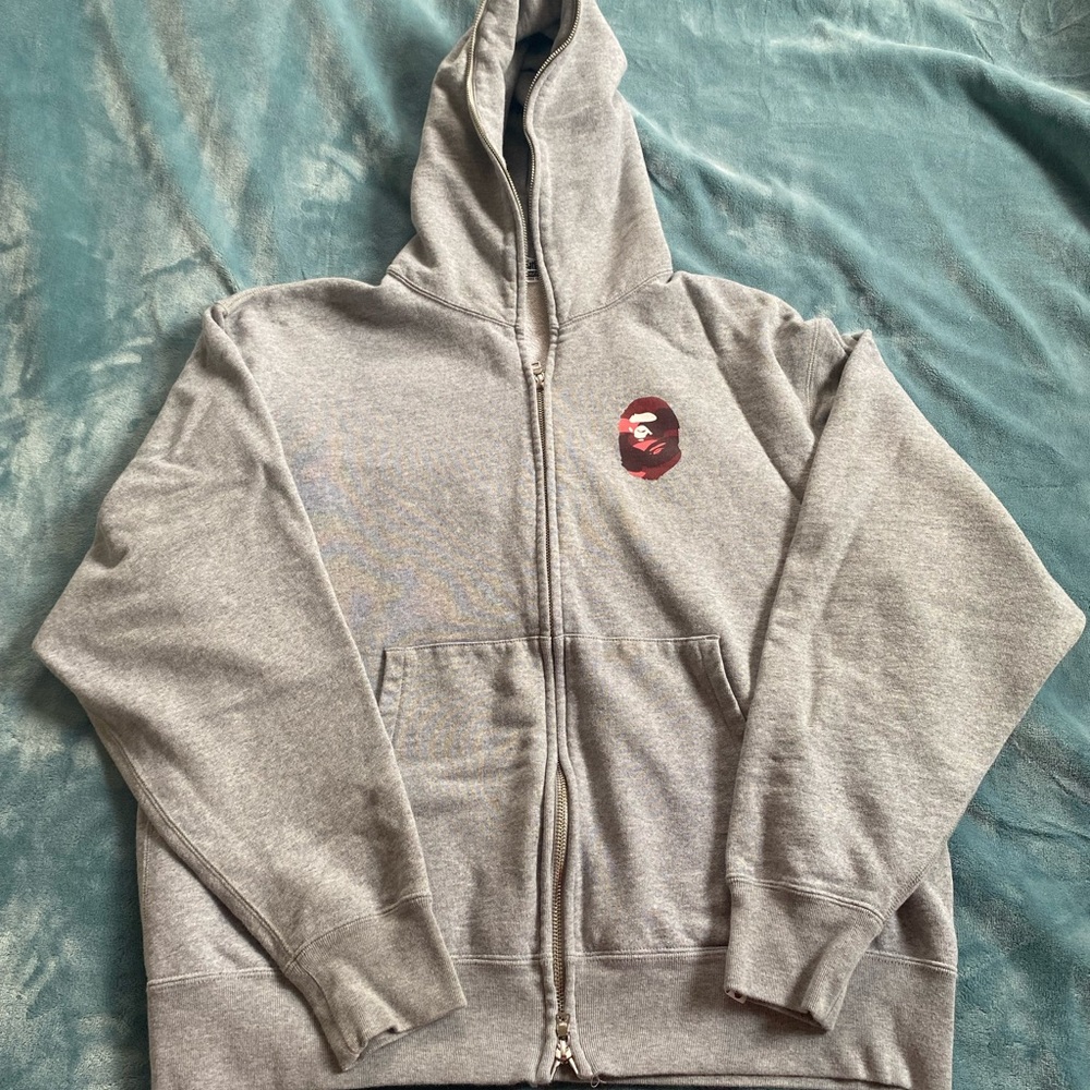 A bathing ape full zip hoodie